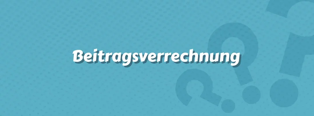 Beitragsverrechnung