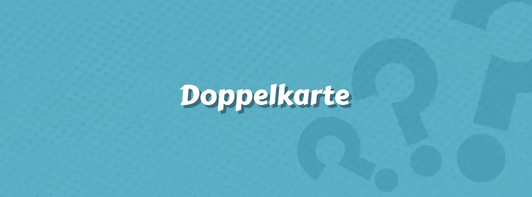 Doppelkarte