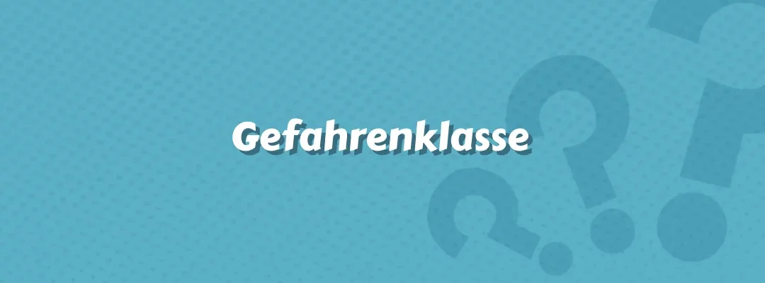 Gefahrenklasse im Versicherungswesen