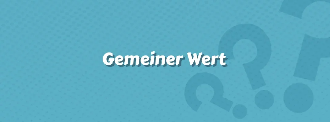 Gemeiner Wert