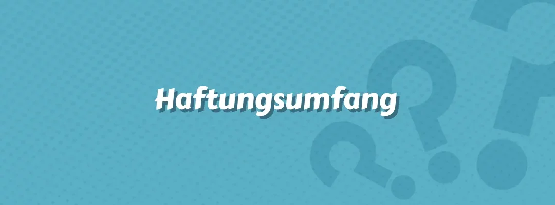 Haftungsumfang
