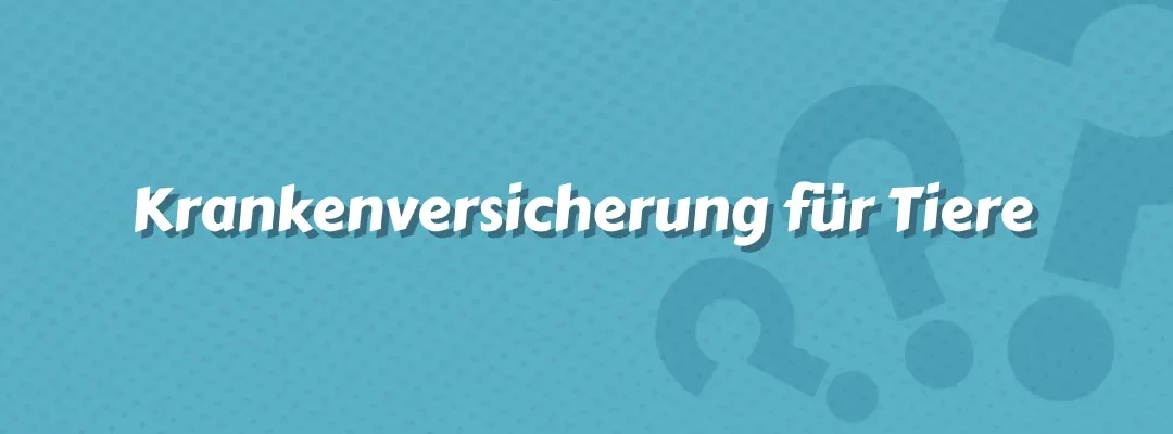 Krankenversicherung für Tiere