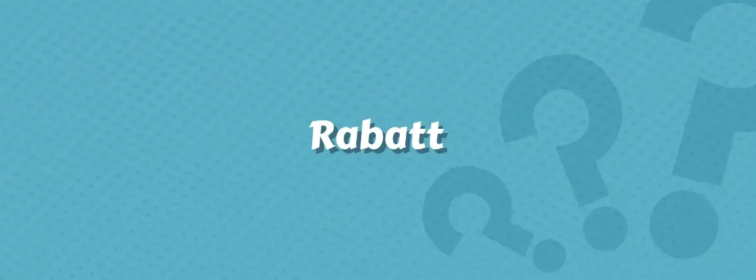 Rabatt