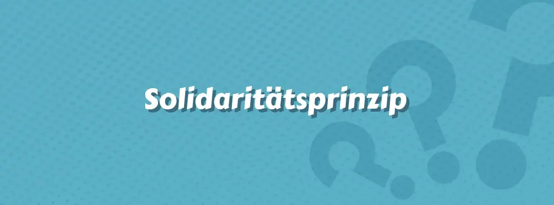 Solidaritätsprinzip