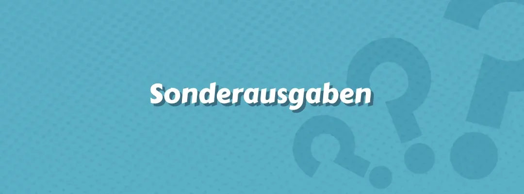 Sonderausgaben
