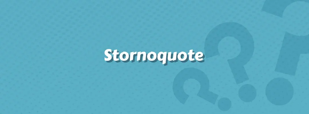 Stornoquote