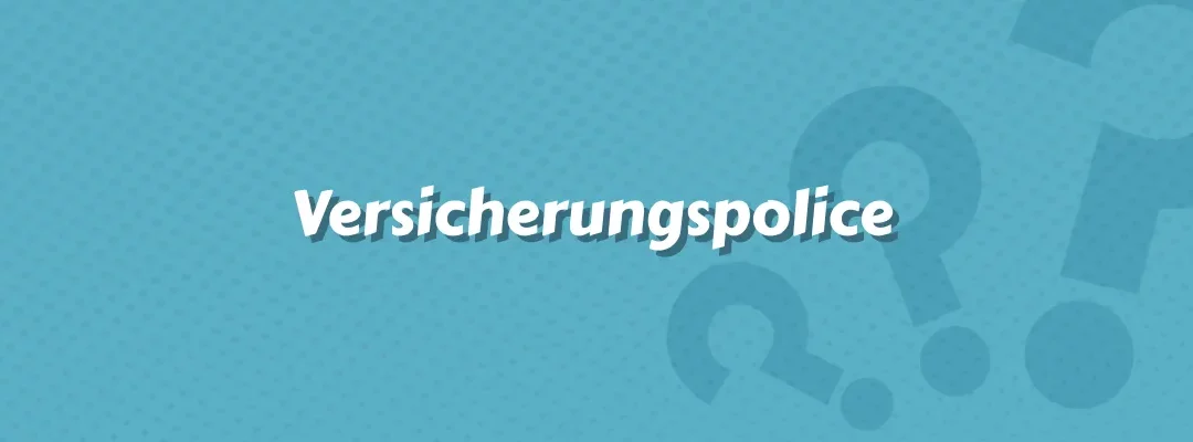 Versicherungspolice